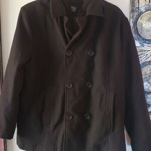KENNETH COLE REACTION pea coat with hood